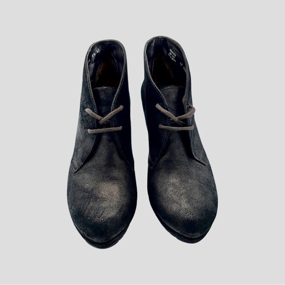 Paul Green Lace Up Platform High Heel Bootie Boots - Picture 4 of 11